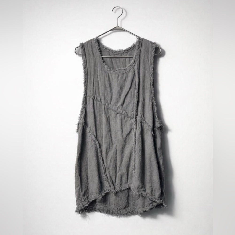 Ajjaya brand- Men's Black Sleeveless Shirt